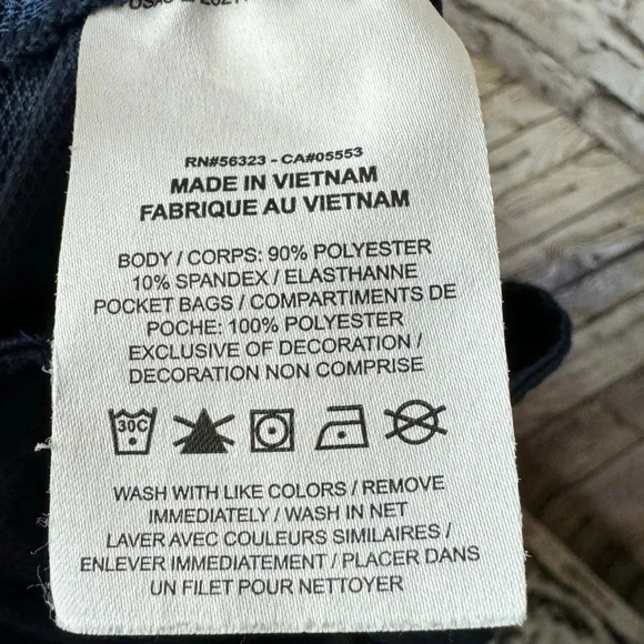 Nike Golf Men's Size 36 Navy Blue Shorts Dri-Fit Polyester Spandex Active Course - Picture 8 of 12